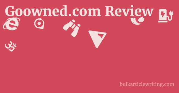 Goowned.com Review 1 by