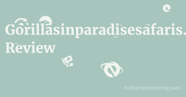 Gorillasinparadisesafaris.com Review 1 by