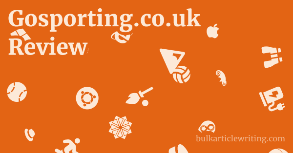 Gosporting.co.uk Review 2 by Gosporting.co.uk Review 1 by