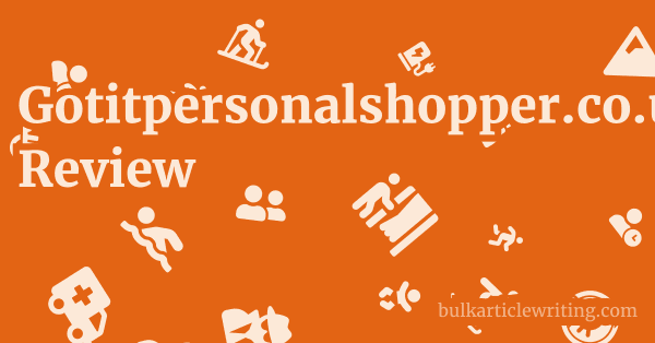 Gotitpersonalshopper.co.uk Review 1 by