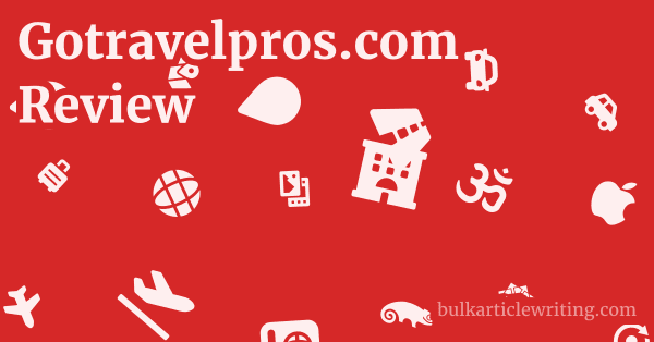 Gotravelpros.com Review 1 by