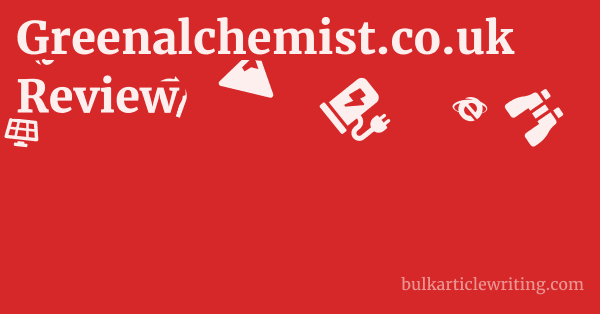 Greenalchemist.co.uk Review 2 by Greenalchemist.co.uk Review 1 by