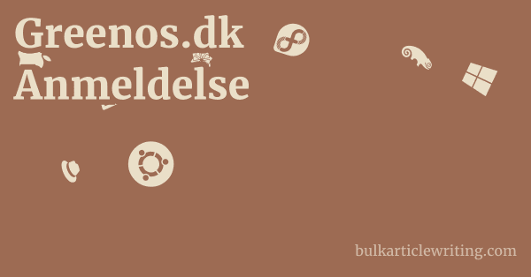 Greenos.dk Anmeldelse 1 by