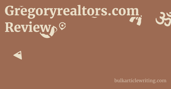 Gregoryrealtors.com Review 1 by