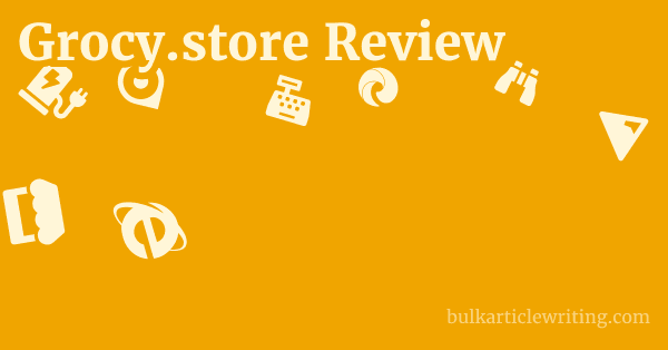 Grocy.store Review 1 by