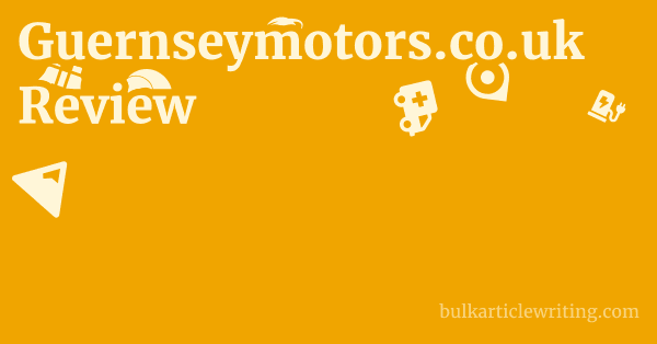 Guernseymotors.co.uk Review 1 by