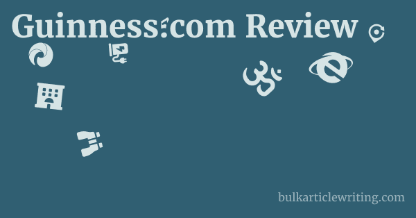 Guinness.com Review 1 by Partners