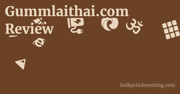 Gummlaithai.com Review 1 by