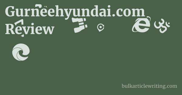 Gurneehyundai.com Review 1 by Partners