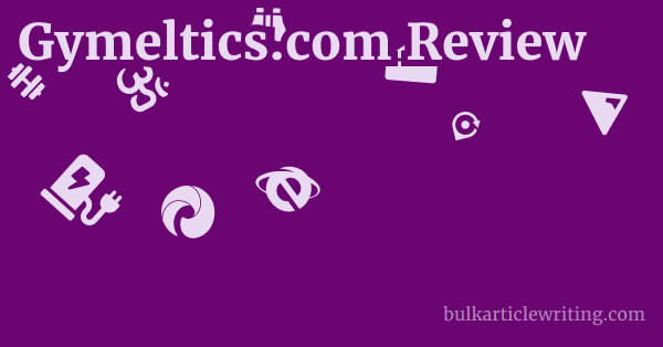 Gymeltics.com Review 1 by