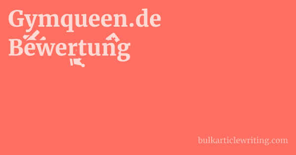 Gymqueen.de Bewertung 1 by