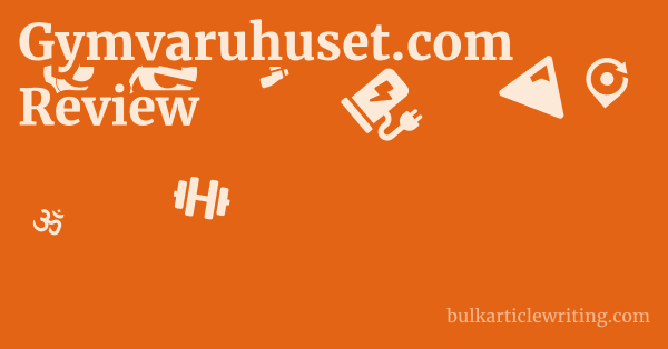 Gymvaruhuset.com Review 1 by