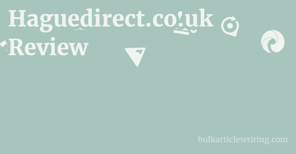 Haguedirect.co.uk Review 1 by