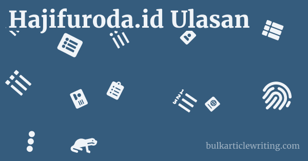 Hajifuroda.id Ulasan