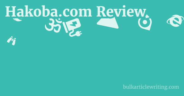 Hakoba.com Review 1 by