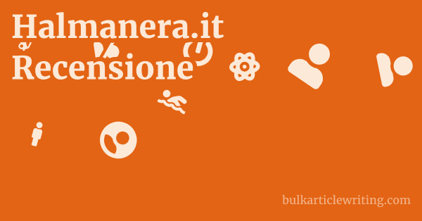 Halmanera.it Recensione 1 by
