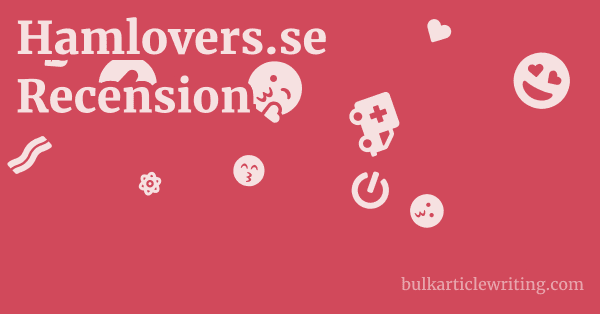 Hamlovers.se Recension 1 by