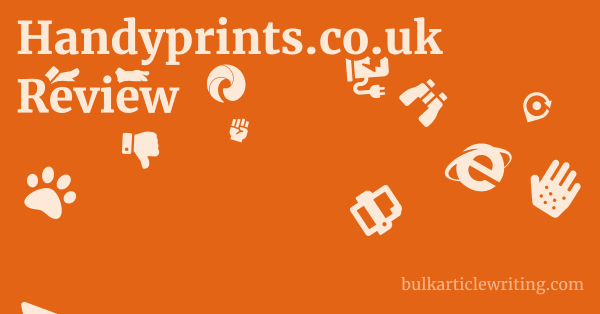Handyprints.co.uk Review 1 by