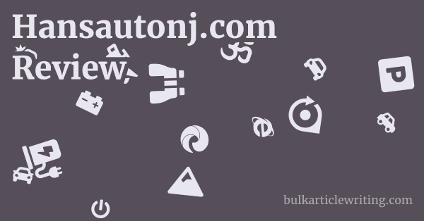 Hansautonj.com Review 1 by