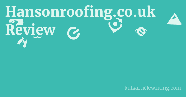 Hansonroofing.co.uk Review 1 by Partners