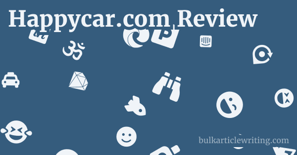 Happycar.com Review 1 by