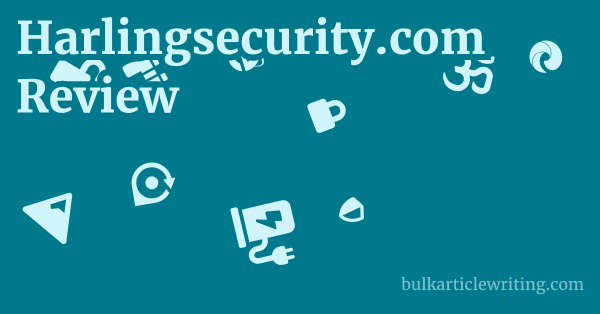 Harlingsecurity.com Review 1 by