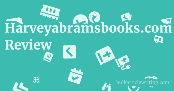 Harveyabramsbooks.com Review 1 by