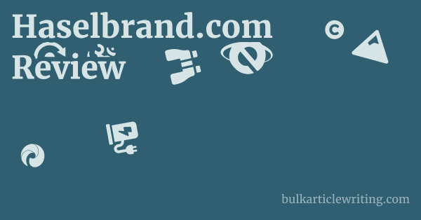 Haselbrand.com Review 1 by