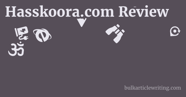 Hasskoora.com Review 1 by
