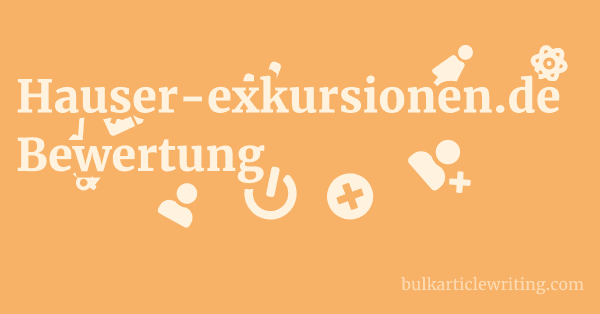 Hauser-exkursionen.de Bewertung 1 by