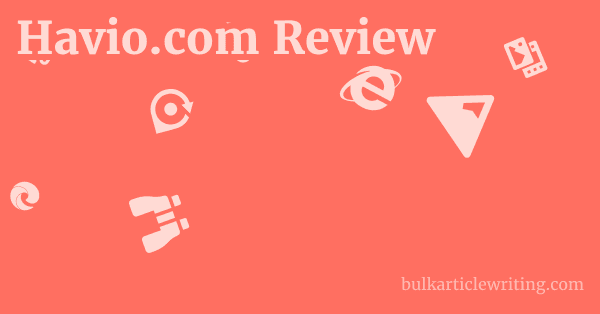 Havio.com Review 1 by Partners