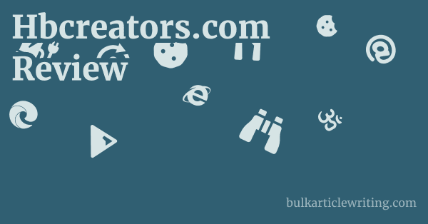Hbcreators.com Review 1 by