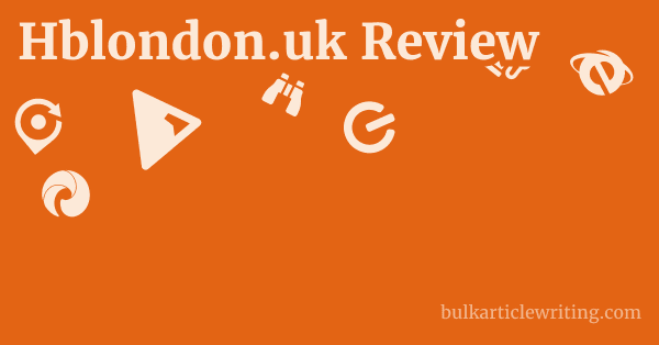 Hblondon.uk Review 1 by