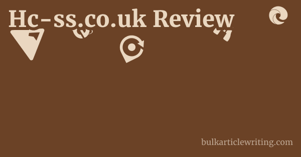 Hc-ss.co.uk Review 1 by
