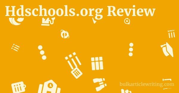 Hdschools.org Review 1 by