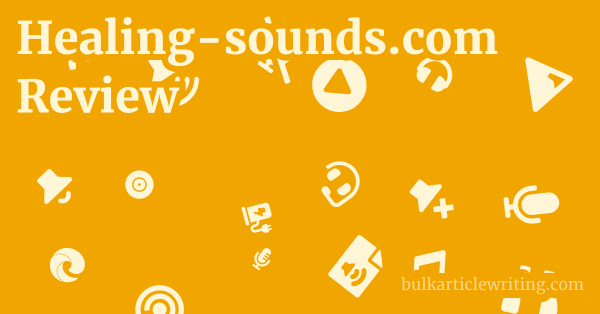 Healing-sounds.com Review 1 by