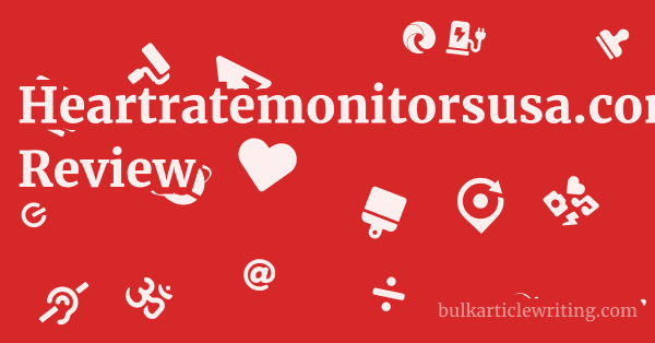 Heartratemonitorsusa.com Review 1 by