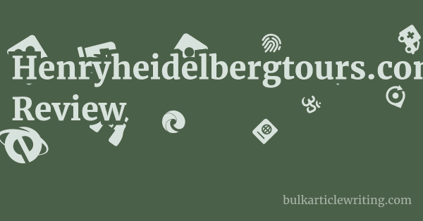 Henryheidelbergtours.com Review 1 by