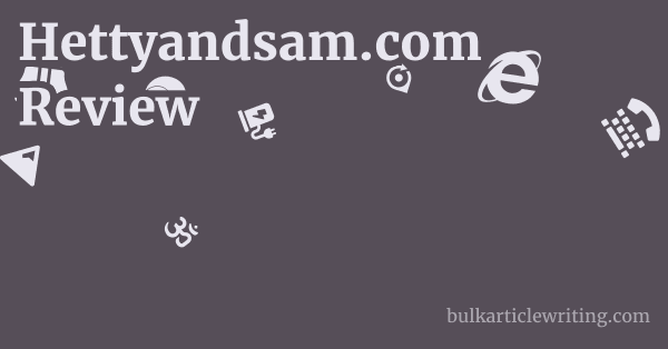 Hettyandsam.com Review 1 by