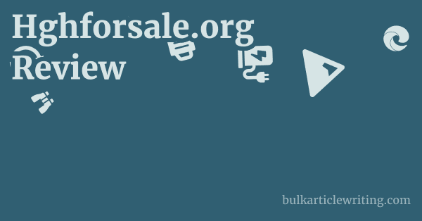 Hghforsale.org Review 1 by