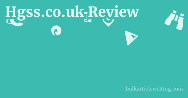 Hgss.co.uk Review 1 by