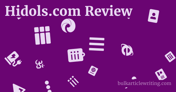 Hidols.com Review 1 by