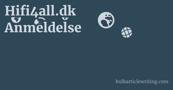 Hifi4all.dk Anmeldelse 1 by Partners