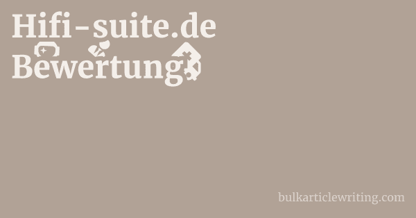 Hifi-suite.de Bewertung 1 by