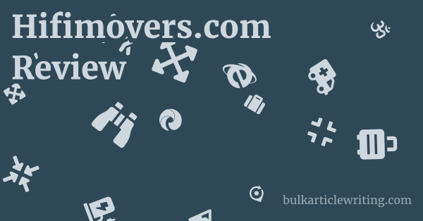 Hifimovers.com Review 1 by Partners