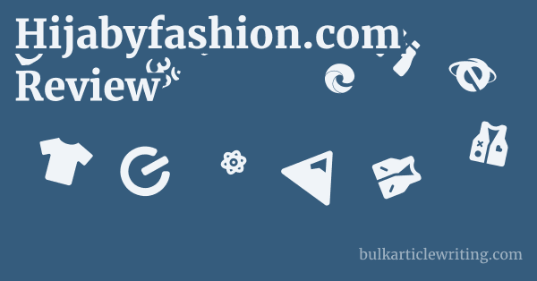 Hijabyfashion.com Review 1 by
