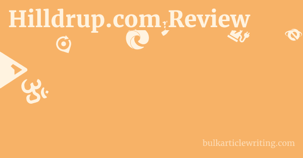 Hilldrup.com Review 1 by