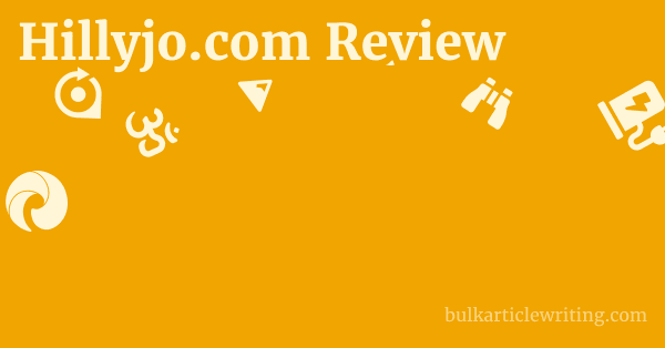 Hillyjo.com Review 1 by
