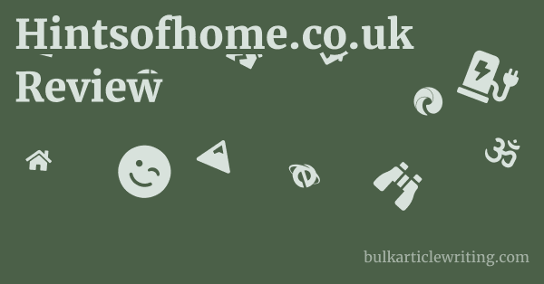 Hintsofhome.co.uk Review 1 by
