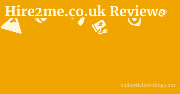 Hire2me.co.uk Review 1 by Partners